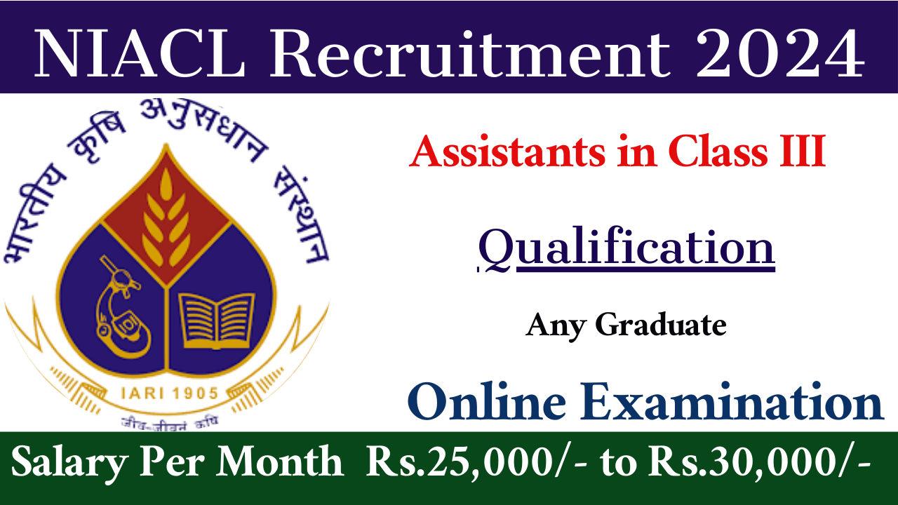 NIACL Recruitment 2024 Apply Online Now